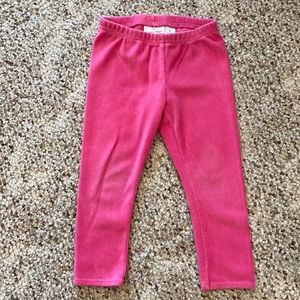 Girls pink leggings